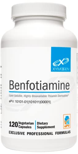 XYMOGEN Benfotiamine 300mg 120 Capsules