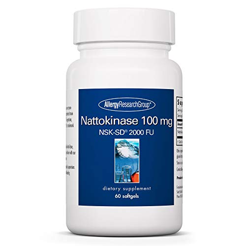 Allergy Research Group Nattokinase NSK-SD 100mg 60 Softgels
