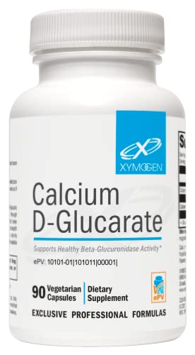 XYMOGEN Calcium D-Glucarate 500mg 90 Capsules