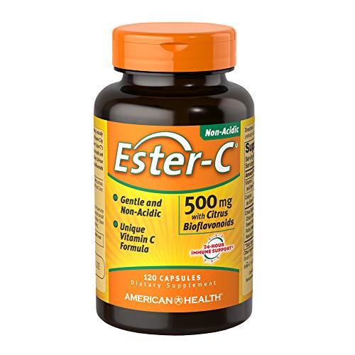 American Health Ester-C® 500 mg w/Citrus Bioflavonoids 120 Capsules