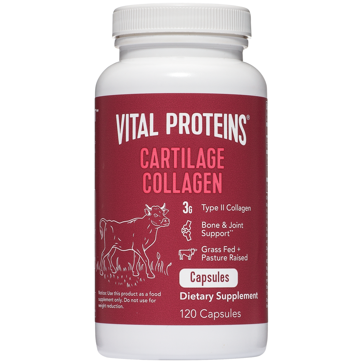 Vital Proteins Cartilage Collagen 120 capsules