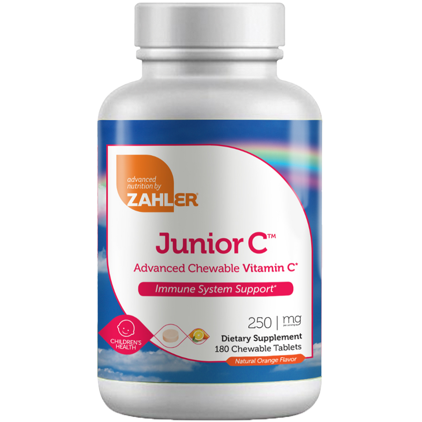 Advanced Nutrition by Zahler JuniorC Chewable 180 tabs