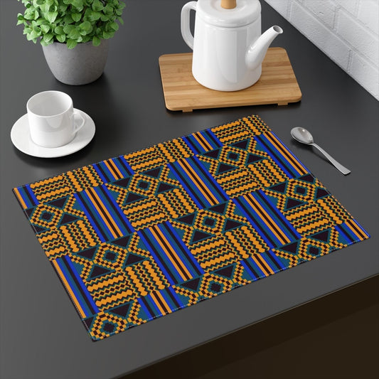 African Placemat Kente Print - Bynelo