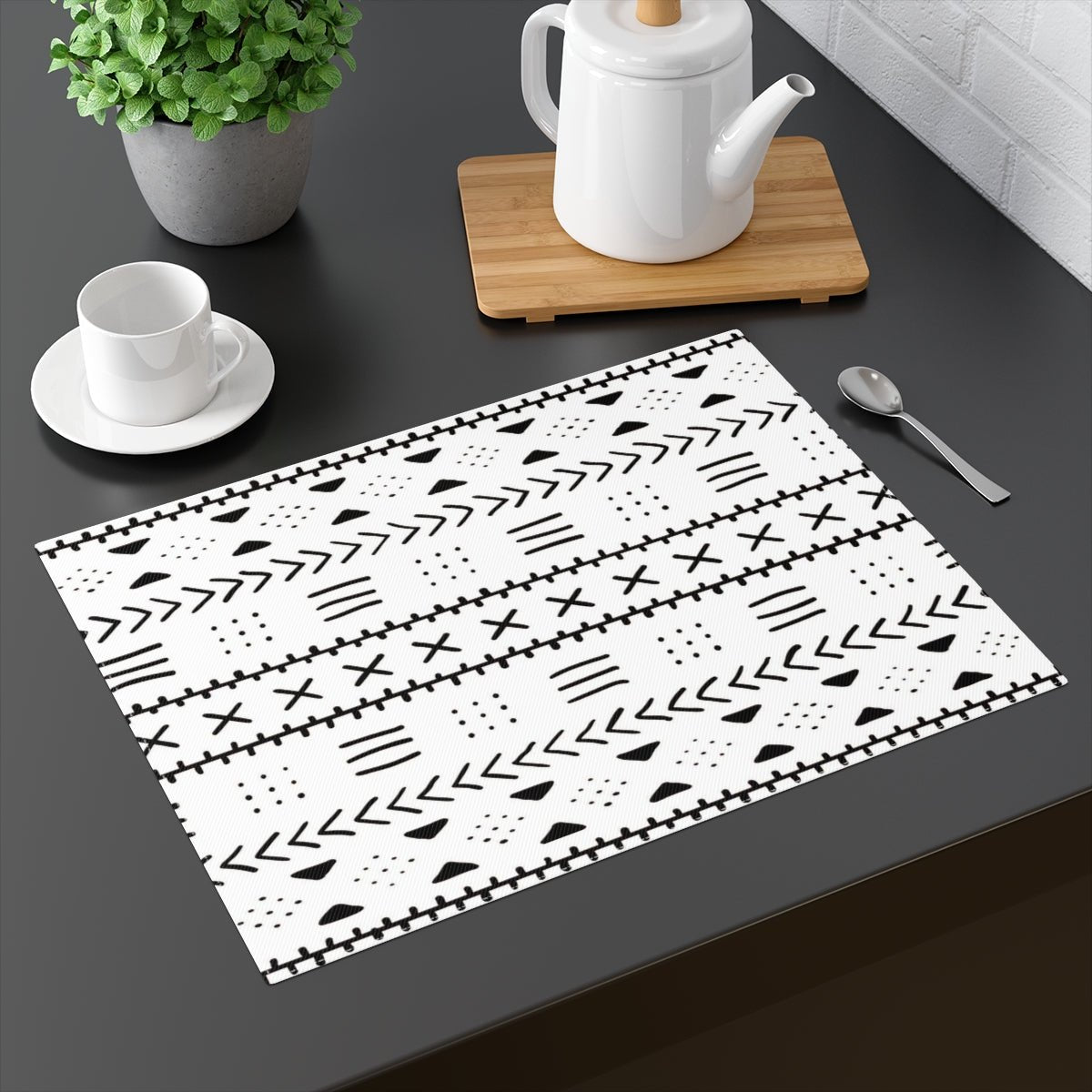 African Placemat Tribal Print - Bynelo