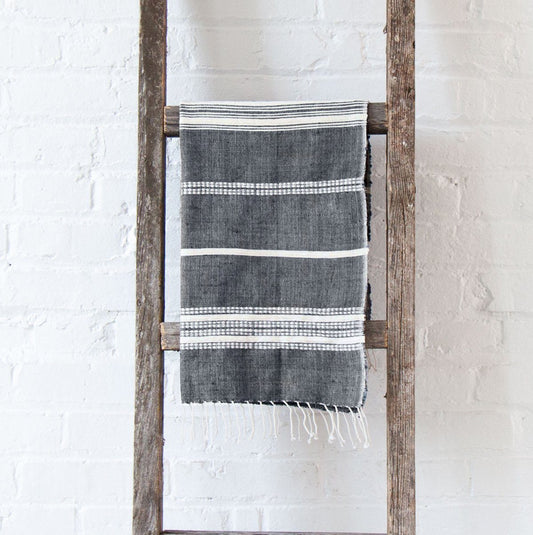 Aden Hand Towel - Gray