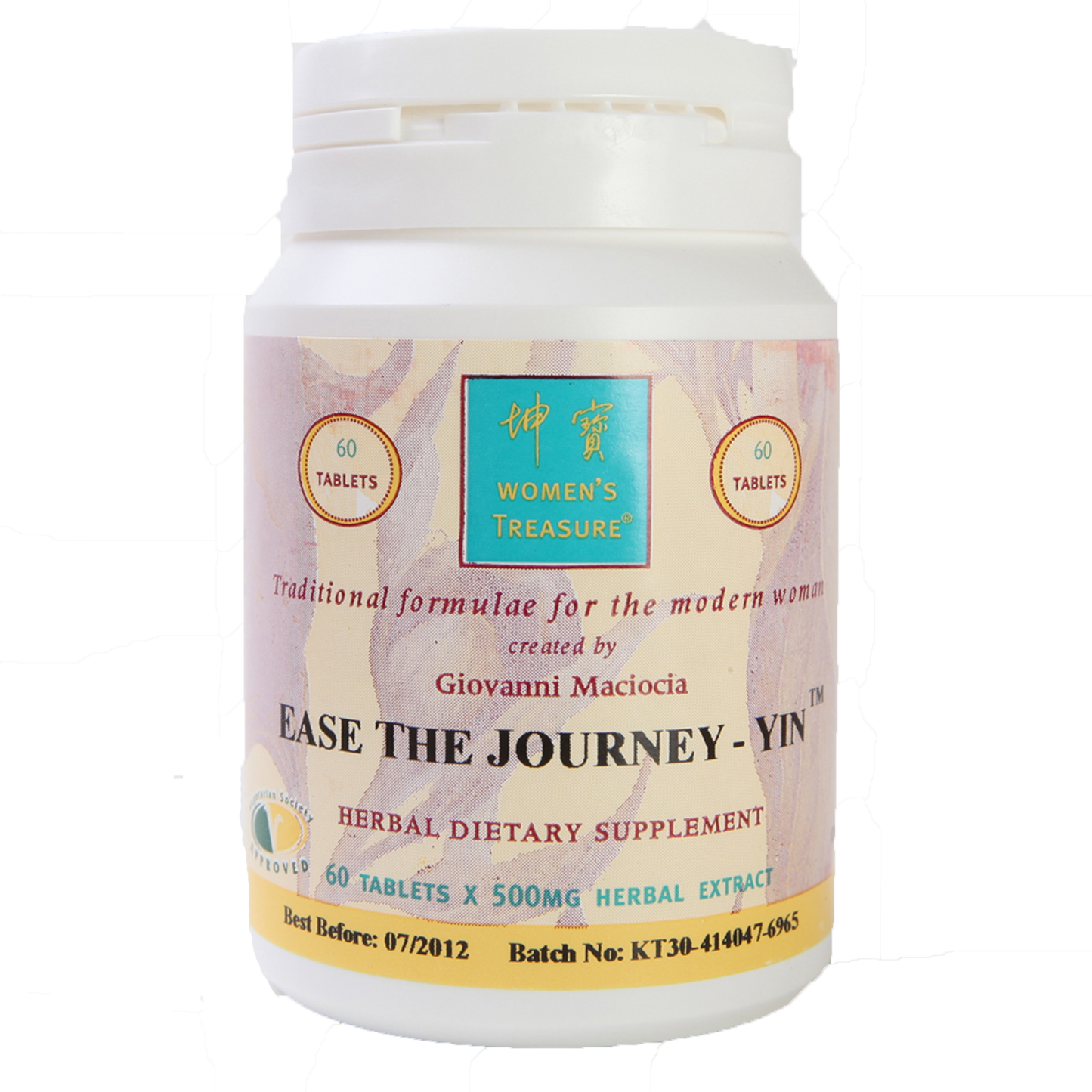 Women's Treasures Ease the Journey Yin tablets 60 tabs