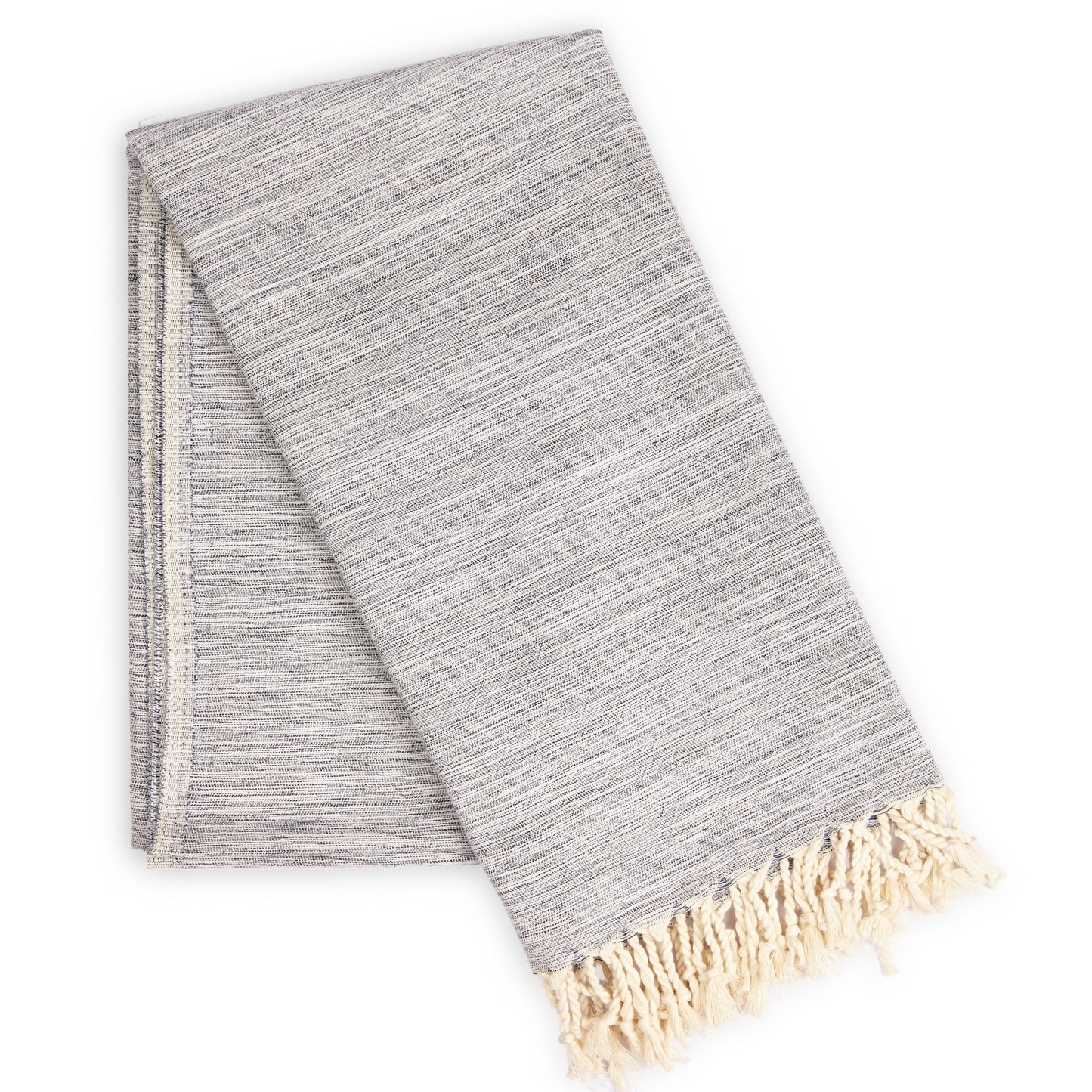 Yalova Super Soft Marbled Towel - Blue TOWEL Hilana: Upcycled Cotton