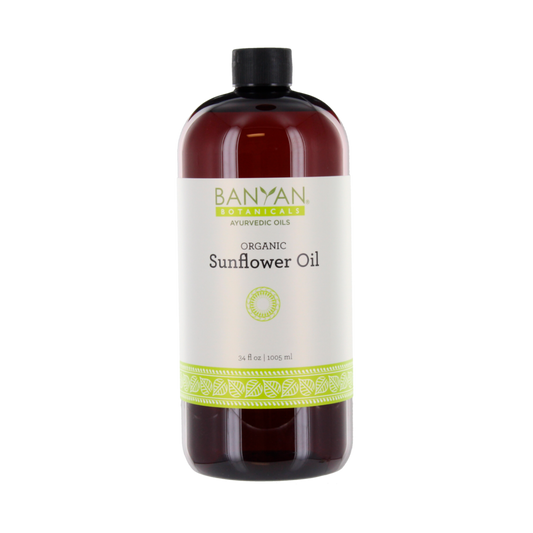 Banyan Botanicals Sunflower Oil (Organic) 34 oz