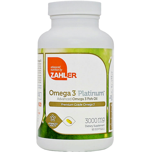 Advanced Nutrition by Zahler Omega 3 Platinum  90 softgels
