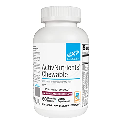 XYMOGEN ActivNutrients® Chewable Mixed Berry 60 Tablets