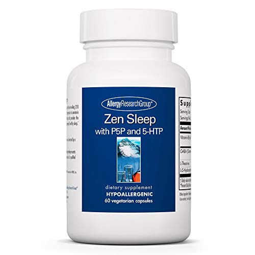 Allergy Research Group - Zen Sleep - with P5P and 5-HTP - 60 Vegetarian Capsules
