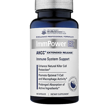 American BioSciences ImmPower ER  AHCC 60 Caps