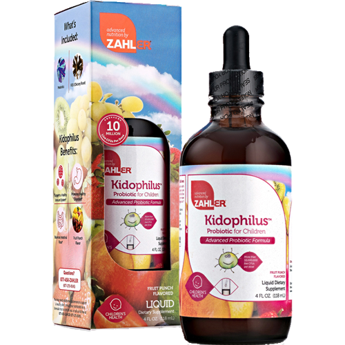 Advanced Nutrition by Zahler Kidophilus-Fruit Punch 4 fl oz