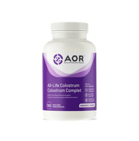 AOR All Life Colostrum First Milk Mammary Glands Growth Immune 120 Caps NEW