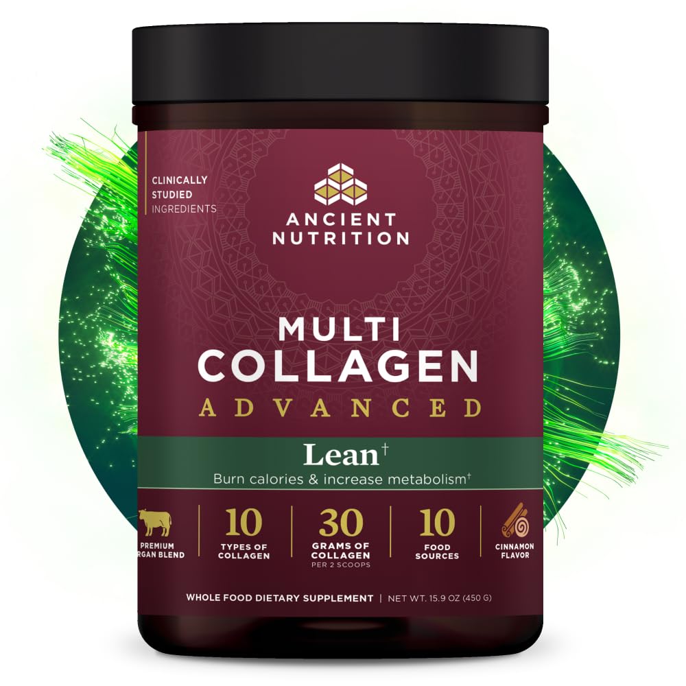 Ancient Nutrition Advanced Hydrolyzed Collagen Peptides Powder 25 Servings