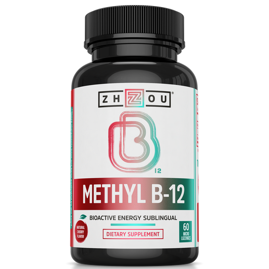 ZHOU Nutrition Methyl B12 5000 Cherry 60 loz