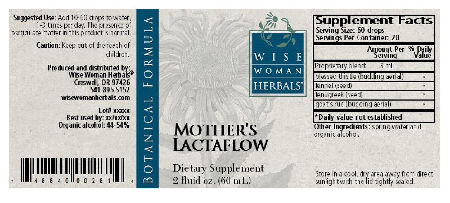 Wise Woman Herbals Mothers Lactaflow