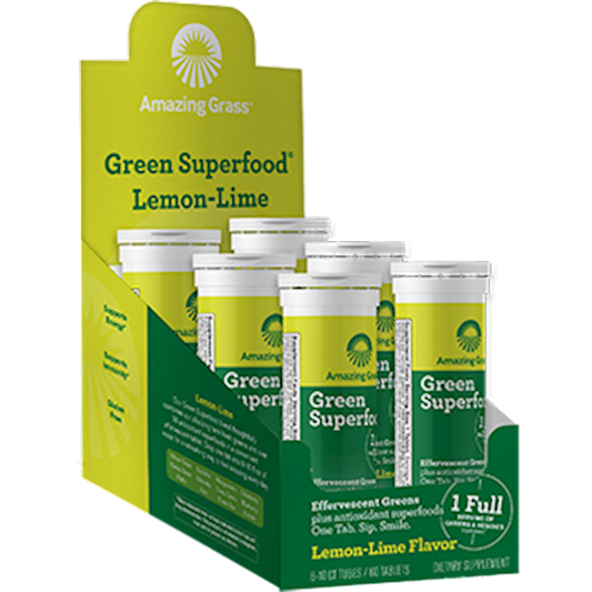 Amazing Grass Effervescent Lemon Lime 60 tablets