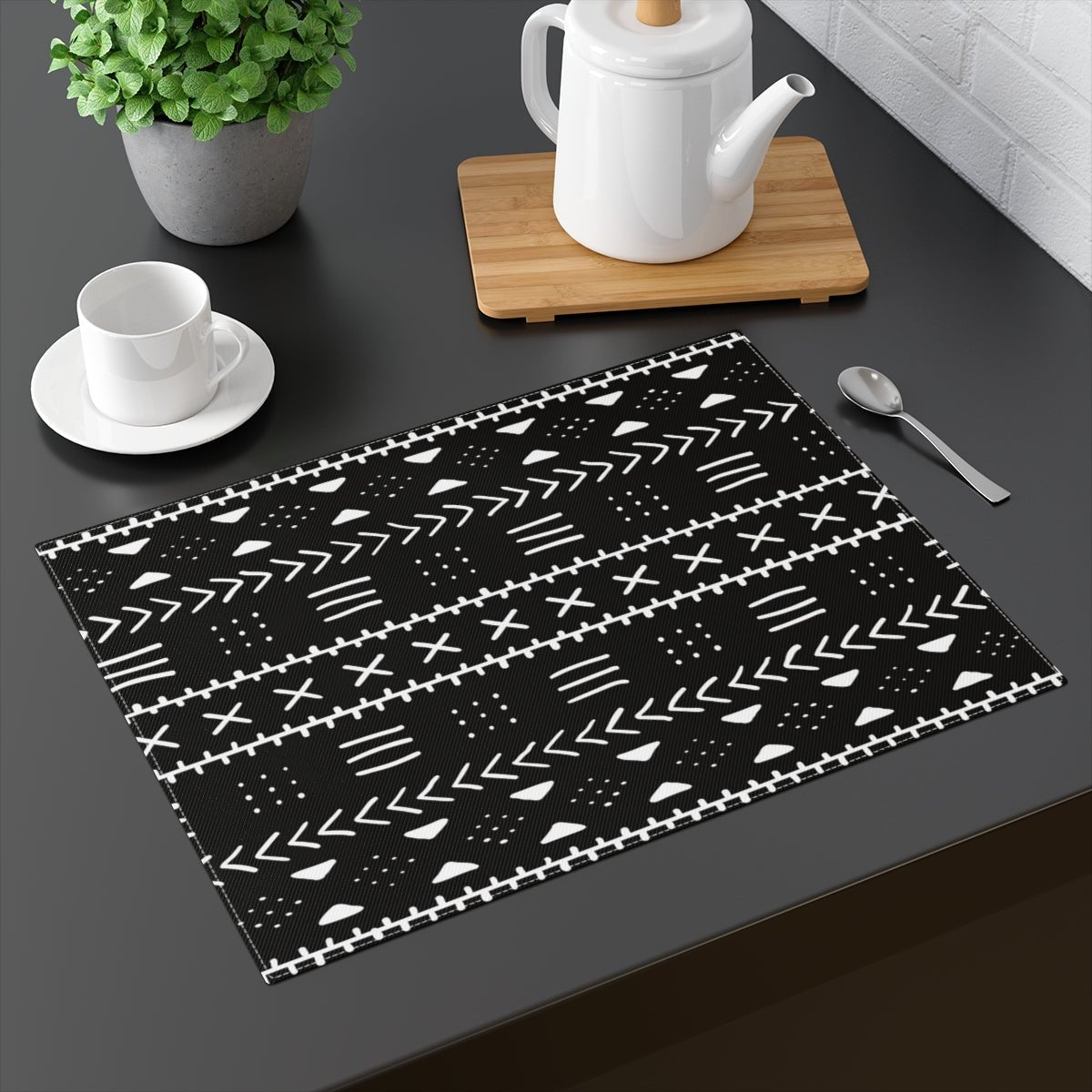 African Placemat Tribal Print - Bynelo