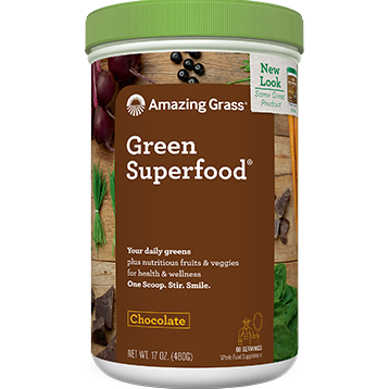 Amazing Grass Chocolate GREENSuperFood 17 oz